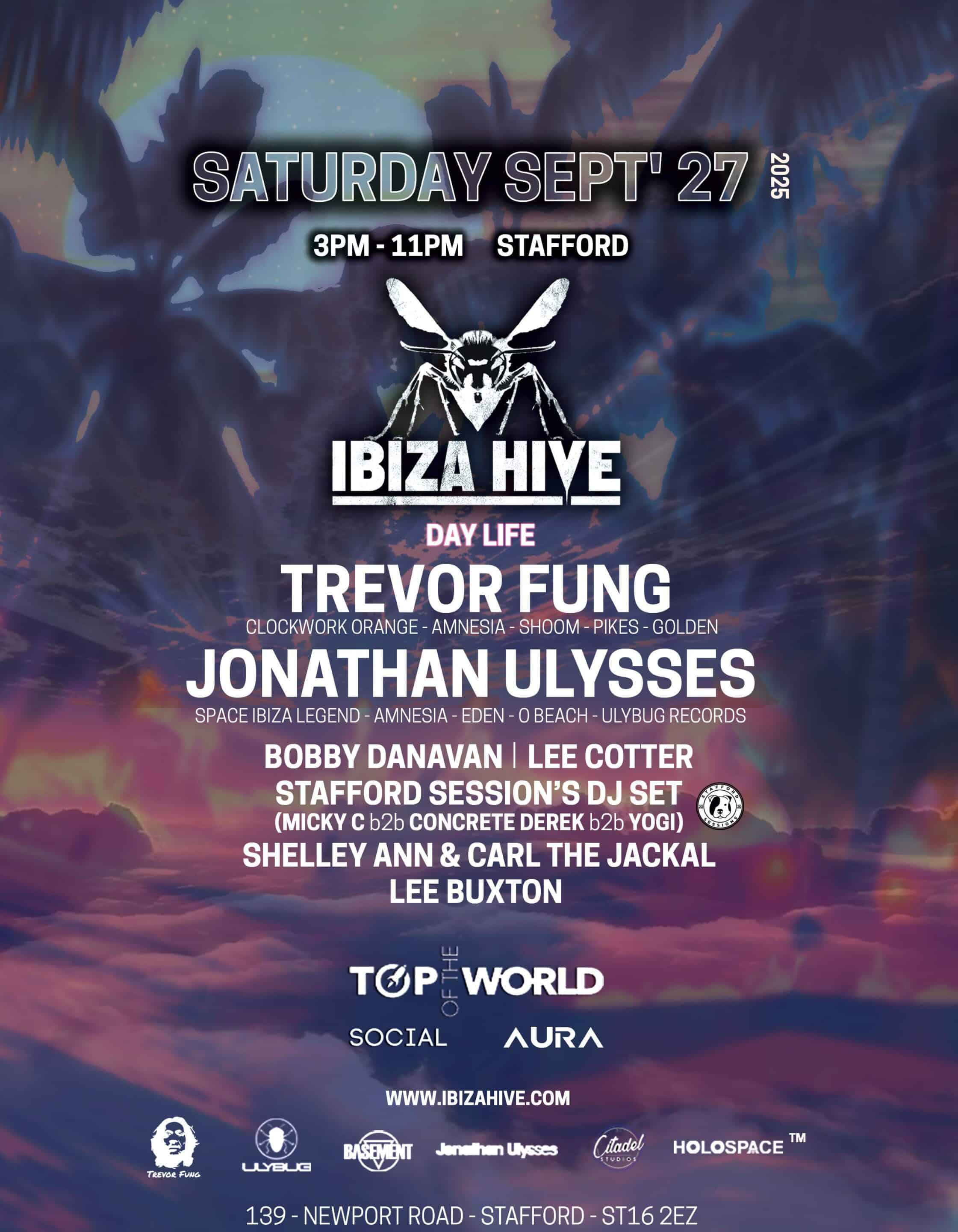 ibiza Hive all dayer 27th September with DJS master 2 - Tope of the world version without qr code. Social media size (1)