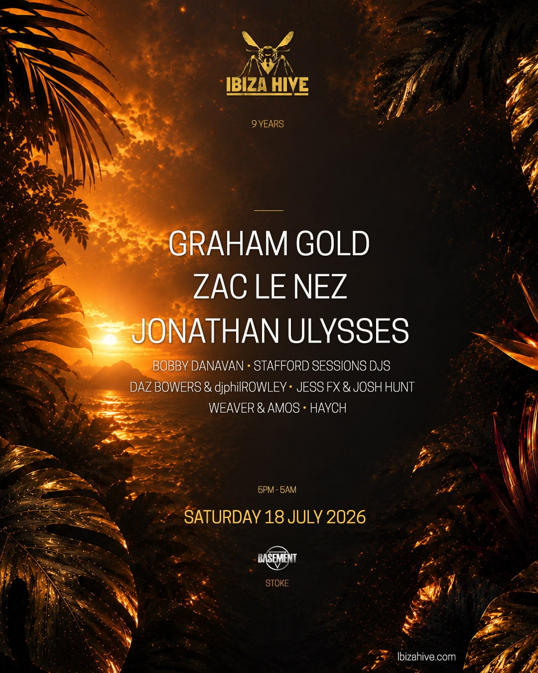 March 15 2025 opening party. ibiza Hive